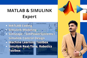 expertly handle matlab and simulink projects for engineering