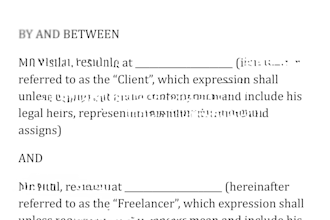 draft a legally valid freelancer agreements