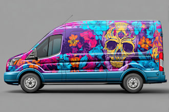 create professional vehicle wrap design