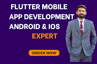 be your expert flutter mobile app developer for iso and android