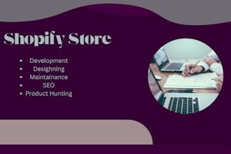 develop a responsive shopify ecommerce site