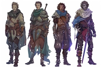 do a dnd and d and d character art illustration for you