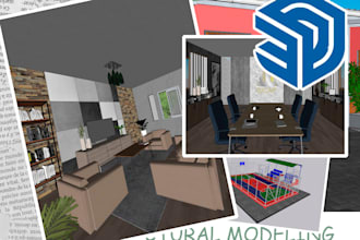 convert 2d floor plans into 3d models sketchup
