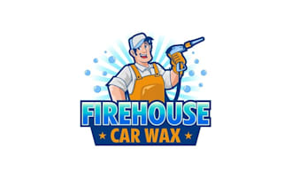 design firehouse car wax logo