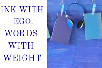 be your fiction book or ebook ghostwriter