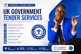 prepare winning UK tender, nhs itt bids, cqc, rfp, ofsted, operational documents