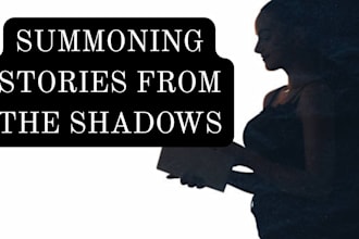 ghostwrite your fantasy fiction or sci fi short story or novel