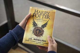create a realistic book mockup