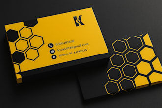 design modern business card and brand stationery