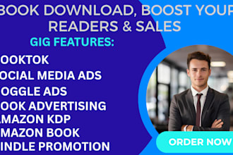 book promotion book facebook amazon google ads  ebook advertising kdp marketing