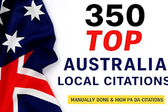 do 350 au local citation building to rank higher in maps