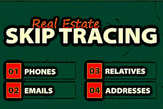 provide motivated seller leads with skip tracing services