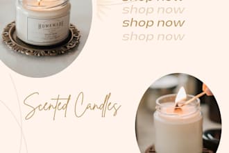 do candle website design