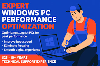 provide expert windows PC performance optimization