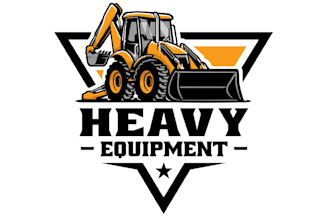 design awesome excavator logo with unlimited revision