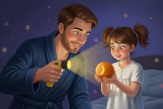 illustrate children story book illustration, story book, book illustration