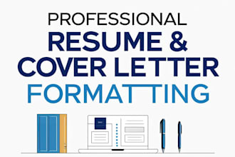 format your resume, CV, and cover letter to look professional