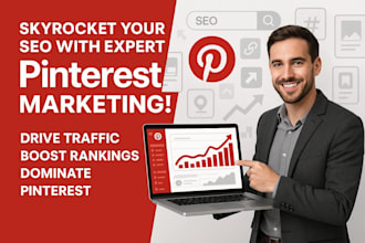 be your pinterest marketing manager to skyrocket SEO ranking