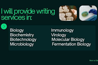 make content writing in bio technology