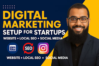 build your online presence with social media, local SEO, and website