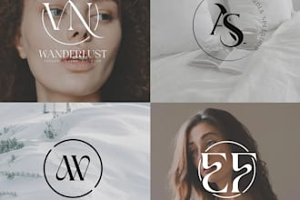 do beauty feminine eyelash fashion cosmetic logo design