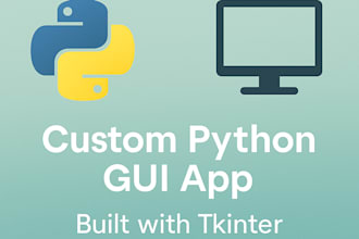 develop custom desktop app for you with the best price