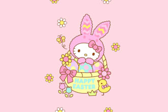draw kawaii chibi, cartoon or cute logo for business