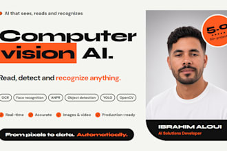 do ocr, text extraction, face recognition, anpr ,detection