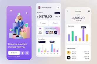 design mobile app uiux design, website uiux design in figma