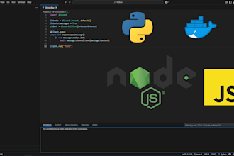 build a telegram and discord bot, automation script