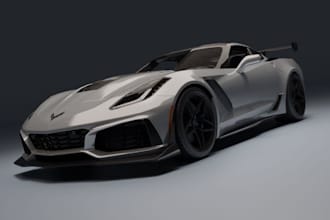repair your 3d hypercar,ue5 luxury model,fix ytf file for gta5,car inside design
