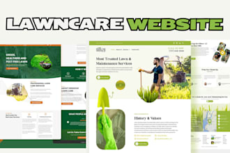 lawn care website landscaping and gardening website