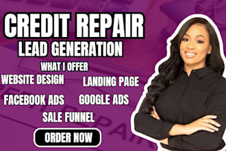 credit repair lead generation credit repair leads
