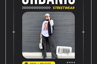 create ig templates for streetwear or urban fashion brands