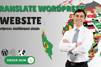 do wordpress website translation into multilingual using wpml