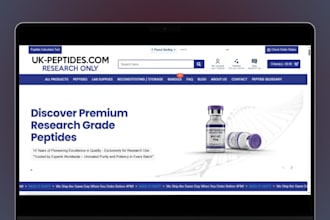 build biotech peptide website, research peptide website, sarms fda peptide store