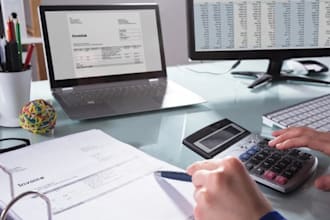 handle monthly bookkeeping, quickbooks online, accounting work, and reports