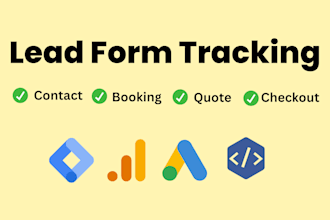 set up enhanced form tracking, lead, call, mail tracking