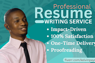 write, edit, revamp your CV, resume writing, cover letter and linkedin profile