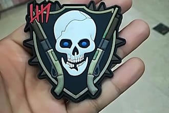 create custom rubber logo patches and embroidery patches for your brand