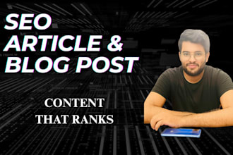 be your SEO articles and blog posts writer