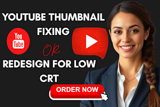 fix your low CTR by redesigning your youtube thumbnail to get more clicks