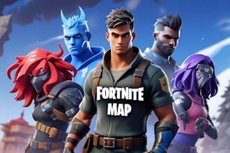 build fortnite uefn map red vs blue 3d verse creative fo unreal engine full game