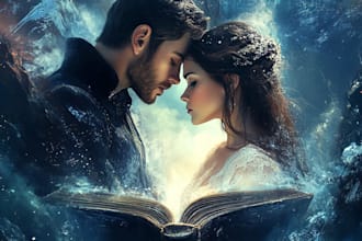 illustrate fantasy book covers and ebook covers