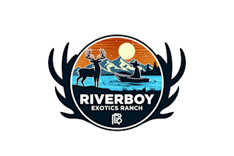 design outstanding riverboy, cow boy, wine vintage logo  in 12 hours