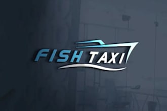 design a nautical boat logo for fishing or sailing brands