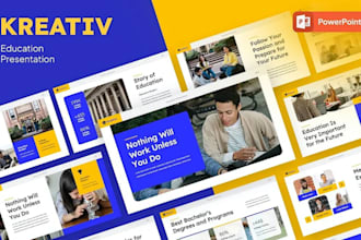 pitch deck education google powerpoint presentation design investor pitch deck