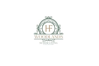 design woodlands senior living holiday farms logo