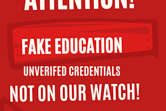 perform background verification for employment