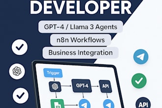 build custom ai agents and automation using zapier, gpt and n8n